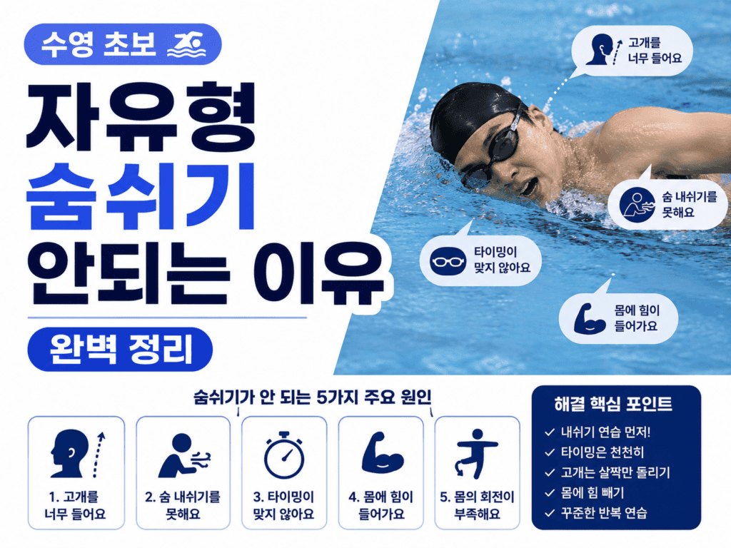 자유형 숨쉬기