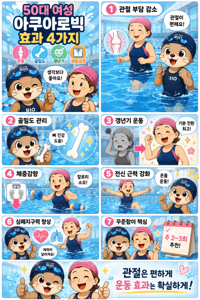 아쿠아로빅 체중감량