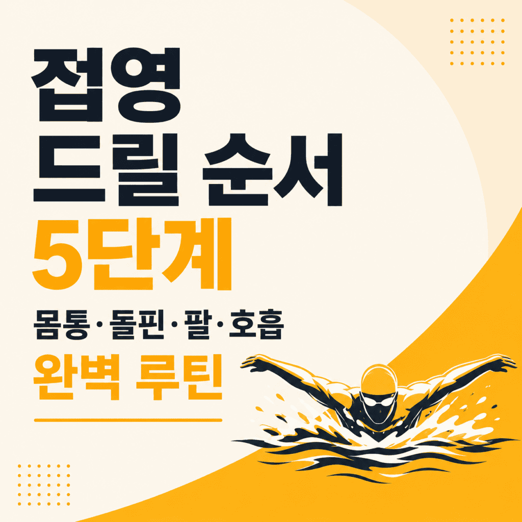 접영 드릴 순서
